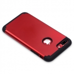 ULAK iPhone 7 Plus Slim Hybrid Knox Armor Klf-Red-Black