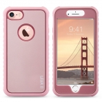 ULAK Case iPhone 7 Esnek Salam Klf-Rose Gold