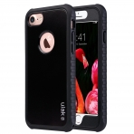 ULAK Case iPhone 7 Esnek Salam Klf- Black