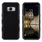 ULAK Samsung Galaxy S8 Plus Hybrid High Soft Silikon Klf-Black