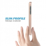 ULAK Samsung Galaxy S7 Hybrid Slim K�l�f-Rose Gold-Grey