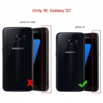 ULAK Samsung Galaxy S7 Hybrid Slim K�l�f-Purple-Light Purple