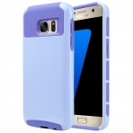 ULAK Samsung Galaxy S7 Hybrid Slim K�l�f-Purple-Light Purple