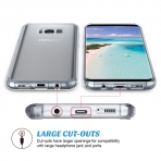 ULAK Samsung Galaxy S8 Plus Soft Bumper Flexible Hybrid Klf-Clear