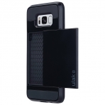 ULAK Samsung Galaxy S8 Plus Slim Czdan Klf- Black