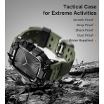 ULTIMAL Apple Watch 10 46mm Rugged Kay -Army Green