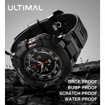 ULTIMAL Galaxy Watch Ultra 47mm Rugged Kay -Black