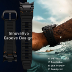 ULTIMAL Galaxy Watch 8 Classic 46mm Kay -Black Black