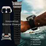 ULTIMAL Galaxy Watch Ultra 2 Kay�� (47mm)-Black/Silver