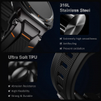 ULTIMAL Galaxy Watch Ultra 2 Kay�� (47mm)-Black/Black