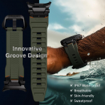 ULTIMAL Galaxy Watch Ultra 2 Kay�� (47mm)-Black/Green