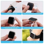 UMTELE Apple Watch 4 Koruyucu Klf (40mm)(2Adet)