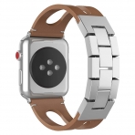 UMTELE Apple Watch 4 Deri Kay (40mm)-Brown