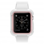 UMTELE Apple Watch Rugged Klf (38mm)-White Pink