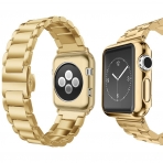 UMTELE Apple Watch Paslanmaz elik Kay (38mm)-Gold