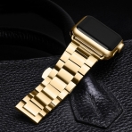 UMTELE Apple Watch Paslanmaz elik Kay (38mm)-Gold