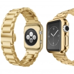UMTELE Apple Watch Paslanmaz elik Kay (42mm)-Gold