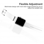 UMTELE Apple Watch Soft Silikon Kay (38mm)-White