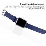 UMTELE Apple Watch Soft Silikon Kay (42mm)-Blue