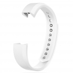UMTELE Fitbit Alta Fitness Tracker Silikon Bileklik (Large)-White