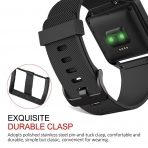 UMTELE Fitbit Blaze Smart Fitness Watch Kay (Large)-Gunmetal 