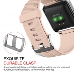 UMTELE Fitbit Blaze Yumuak Silikon Kay (Kk)-Nude