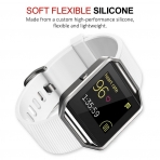 UMTELE Fitbit Blaze Yumuak Silikon Kay (Kk)-White