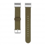 UMTELE Fitbit Charge 2 Deri Kay (Small/Large)-Olive Green