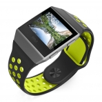 UMTELE Fitbit Ionic Kay (Small)-Black Yellow