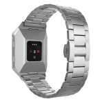 UMTELE Fitbit Ionic Paslanmaz elik Kay-Silver