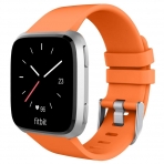 UMTELE Fitbit Versa Silikon Kay (Large)-Orange