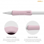 UPPERCASE Apple Pencil 2 NimbleGrip Silikon Klf (2 Adet)-Pink