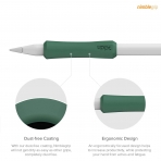 UPPERCASE Apple Pencil 2 NimbleGrip Silikon Klf (2 Adet)-Green