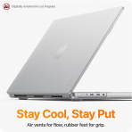UPPERCASE GhostShell MacBook Pro Laptop K�l�f� (16 in�)-Matte Clear