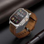 UUPWPOKT Apple Watch Ultra 2. Nesil Kay (49mm)-Retro Dark Brown Titanium