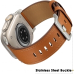 UUPWPOKT Apple Watch Ultra 2. Nesil Kay (49mm)-Brown Titanium