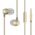 UiiSii USHM7 Kablolu Mikrofon Kulak i Kulaklk-Gold