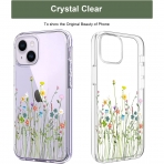 Unov iPhone 14 nce Klf-Flowe Bouquet