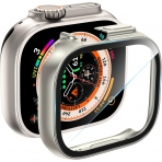 Uyiton Apple Watch Ultra 2.Nesil Bumper Klf-Titanium
