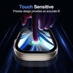 Uyiton Apple Watch Ultra 2.Nesil Bumper Klf-Clear