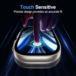 Uyiton Apple Watch Ultra 2.Nesil 49mm Bumper Klf-Titanium