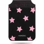 VANDEL Pocket Yapkanl Telefon Czdan -Pink Stars
