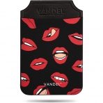 VANDEL Pocket Yapkanl Telefon Czdan -Red Lips