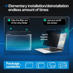 VINTEZ MacBook Air Privacy Ekran Koruyucu (15 in)