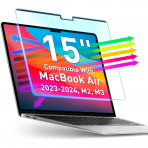 VINTEZ MacBook Air M2-M3 Ekran Koruyucu (15 in)