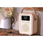 VQ MINI Home Audio Bluetooth Radyo-Cream