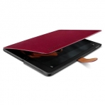 VRS Design Apple iPad Pro 12.9 Dandy Layered Serisi K�l�f-Wine Red