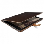 VRS Design Apple iPad Pro 12.9 Dandy Layered Serisi K�l�f-Coffee Brown