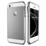 VRS Design iPhone 5/5S/SE Crystal Bumper Serisi Klf (MIL-STD-810G)-Satin Silver