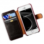 VRS Design iPhone 5 / 5S / SE Wallet Dandy Layered Serisi Klf-Black